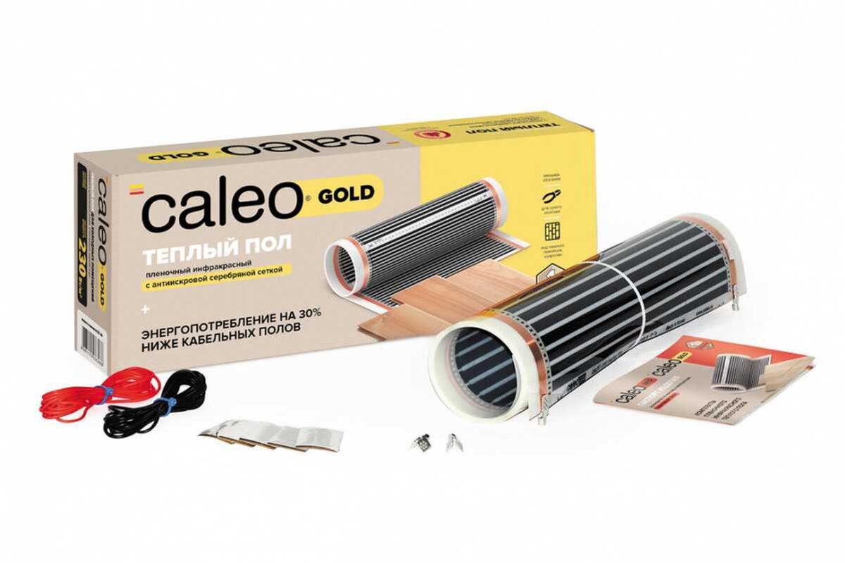 Изображение товара Инфракрасный пленочный теплый пол CALEO Gold 170 Вт/м2 для обогрева до 4 кв.м