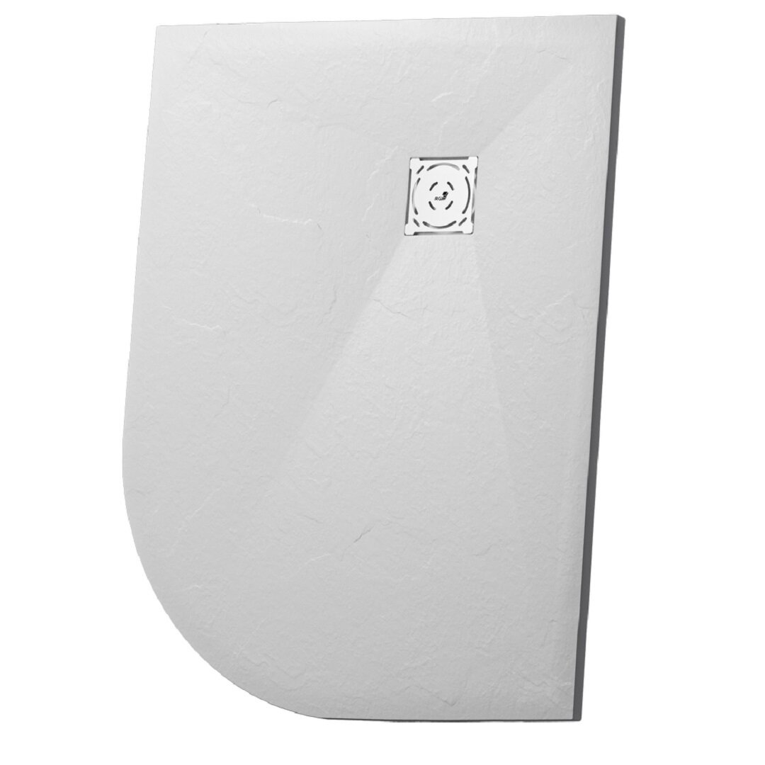 Изображение товара Душевой поддон RGW ST/A L/R - 0128W 16154128-01L/R 80 x 120 см, асимметричный, цвет белый, из искусственного камня Изображение товара Душевой поддон RGW ST/A L/R - 0128W 16154128-01L/R 80 x 120 см, асимметричный, цвет белый, из искусственного камня