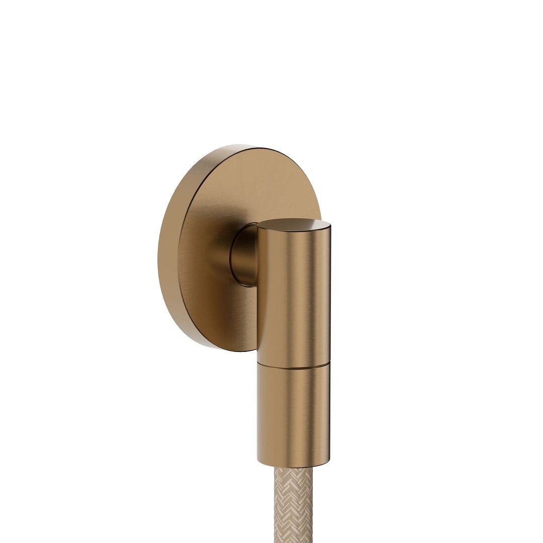 Изображение товара Шланговое подсоединение Hansgrohe FixFit Fine S, 288821400, бронза шлифованная Изображение товара Шланговое подсоединение Hansgrohe FixFit Fine S, 288821400, бронза шлифованная
