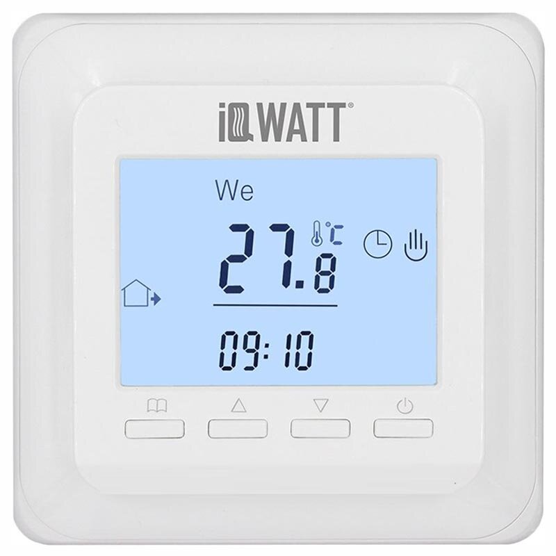 Изображение товара Терморегулятор IQ Watt Thermostat P для системы теплого пола белый