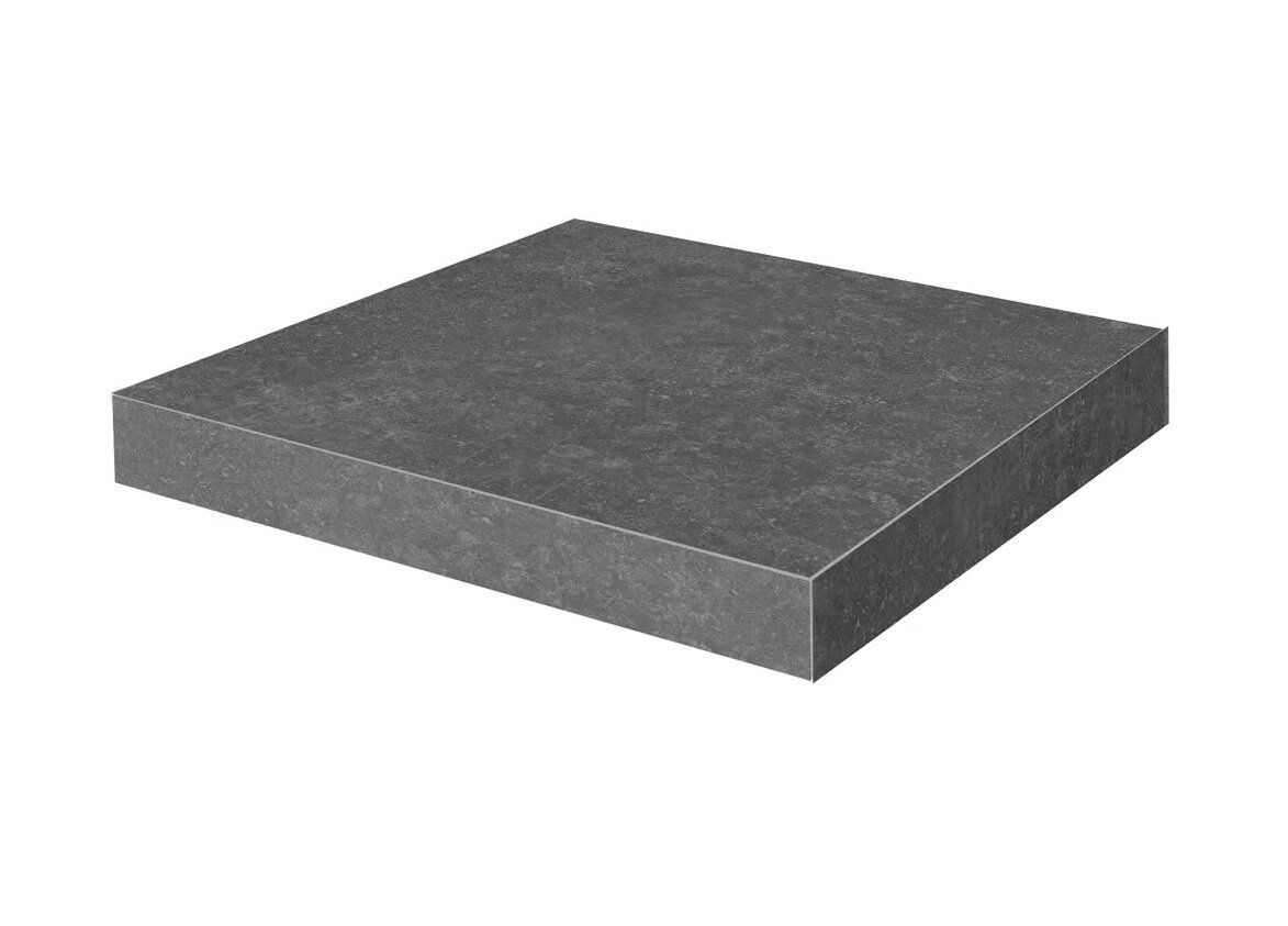 Изображение товара Ступень, керамогранит Kerama Marazzi Касабланка HP KM6012G0141RGCA, 33 x 33 см, угловая, антрацит Изображение товара Ступень, керамогранит Kerama Marazzi Касабланка HP KM6012G0141RGCA, 33 x 33 см, угловая, антрацит
