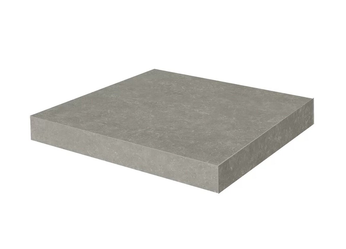Изображение товара Ступень, керамогранит Kerama Marazzi Касабланка HP KM6012G0171RGCA, 33 x 33 см, угловая, серый 