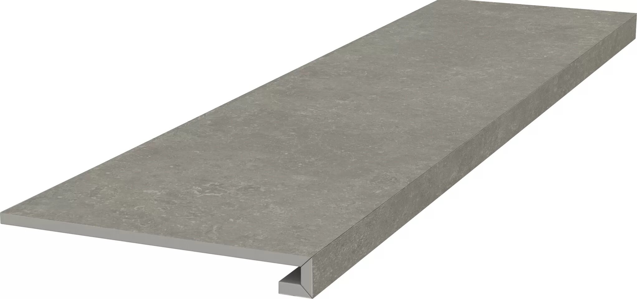 Изображение товара Ступень, керамогранит Kerama Marazzi Касабланка HP KM6012G0171RGCF, 33 x 119.5 см, фронтальная, серый Изображение товара Ступень, керамогранит Kerama Marazzi Касабланка HP KM6012G0171RGCF, 33 x 119.5 см, фронтальная, серый
