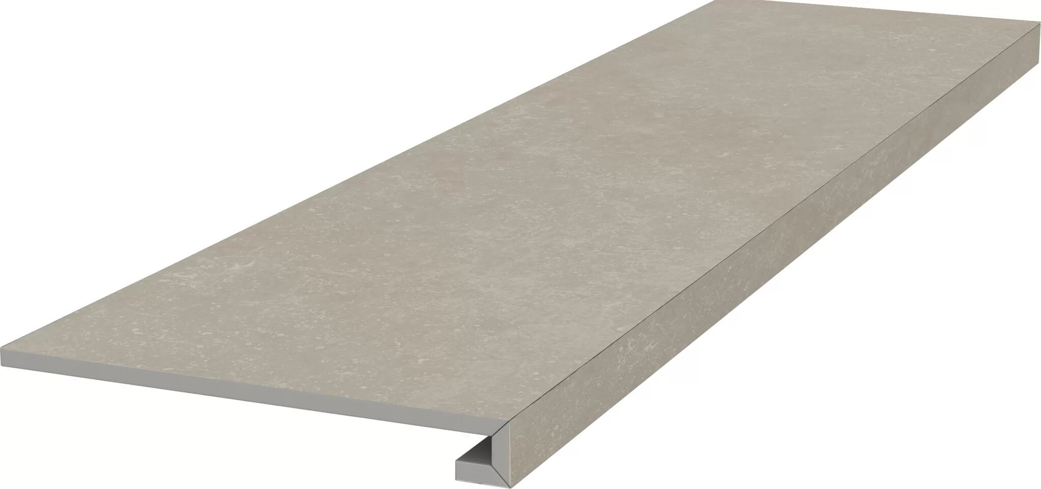 Изображение товара Ступень, керамогранит Kerama Marazzi Касабланка HP KM6012G0201RGCF, 33 x 119.5 см, фронтальная, светло-серый Изображение товара Ступень, керамогранит Kerama Marazzi Касабланка HP KM6012G0201RGCF, 33 x 119.5 см, фронтальная, светло-серый