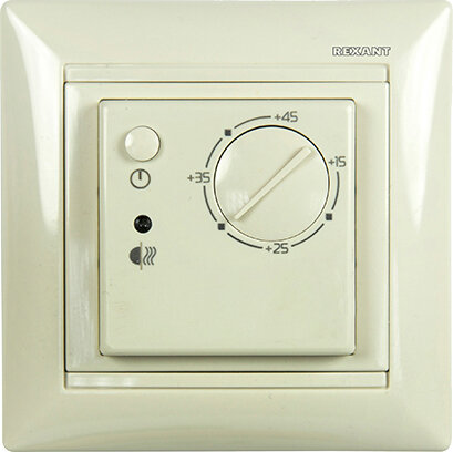Изображение товара Терморегулятор Rexant RX-308B бежевый (51-0563)