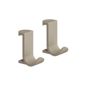Изображение товара Крючки Hansgrohe WallStoris, 28915210, для рейлинга, 2 крючка, цвет песок