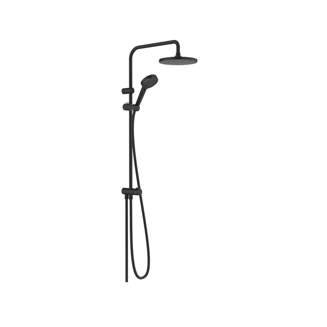 Изображение товара Душевая стойка Hansgrohe Vernis Blend 26272670, черный матовый Изображение товара Душевая стойка Hansgrohe Vernis Blend 26272670, черный матовый