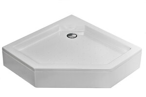Изображение товара Душевой поддон RGW Style-TR 100 x 100 см трапеция, акриловый, белый, 16180500-11