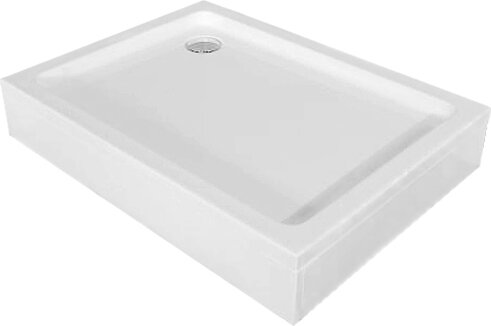 Изображение товара Душевой поддон RGW Style PR 90 x 120 акриловый белый прямоугольный низкий бортик