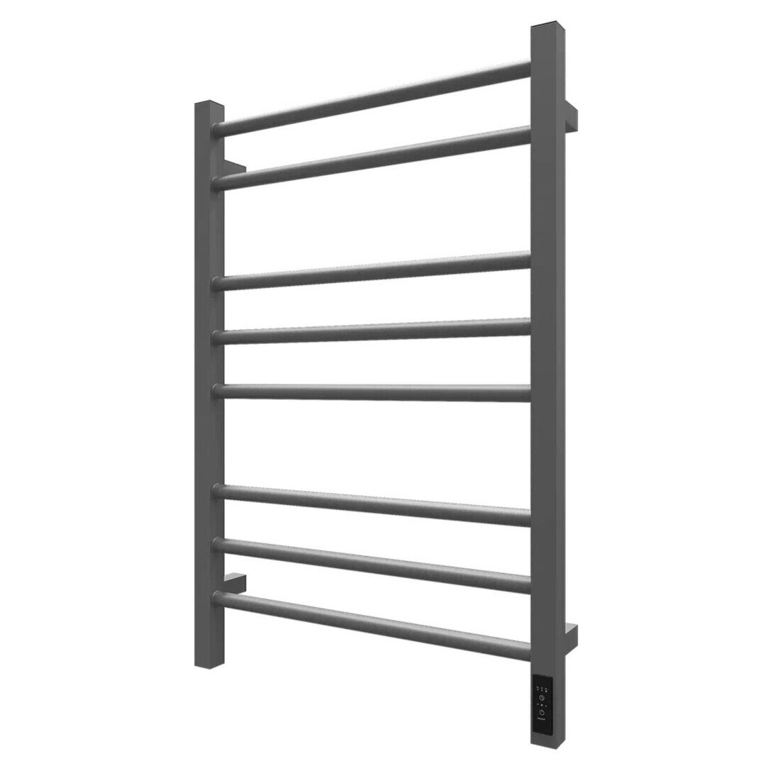 Изображение товара Электрический полотенцесушитель Grois Nex GR-112 50/80 П8 gray U, ширина 50 см, высота 80 см, диммер справа, серый Изображение товара Электрический полотенцесушитель Grois Nex GR-112 50/80 П8 gray U, ширина 50 см, высота 80 см, диммер справа, серый