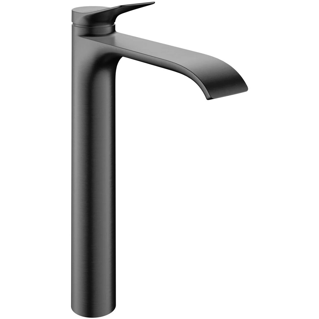 Изображение товара Смеситель для раковины Hansgrohe Vivenis, 75044340, с донным клапаном, хром чёрный шлифованный Изображение товара Смеситель для раковины Hansgrohe Vivenis, 75044340, с донным клапаном, хром чёрный шлифованный