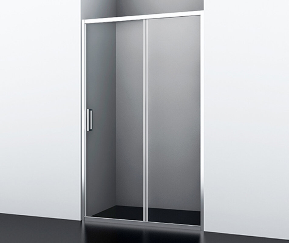 Изображение товара Раздвижная дверь WasserKRAFT 41S05 120x200 см с прозрачным стеклом немецкое качество