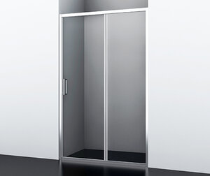 Изображение товара Душевая дверь WasserKRAFT 41S05 120 x 200 см, универсальная, стекло прозрачное
