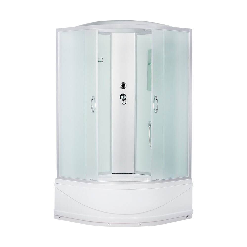 Изображение товара Душевая кабина Erlit Comfort ER3509TP-C3-RUS, 90x90 см, с крышей и тропическим душем