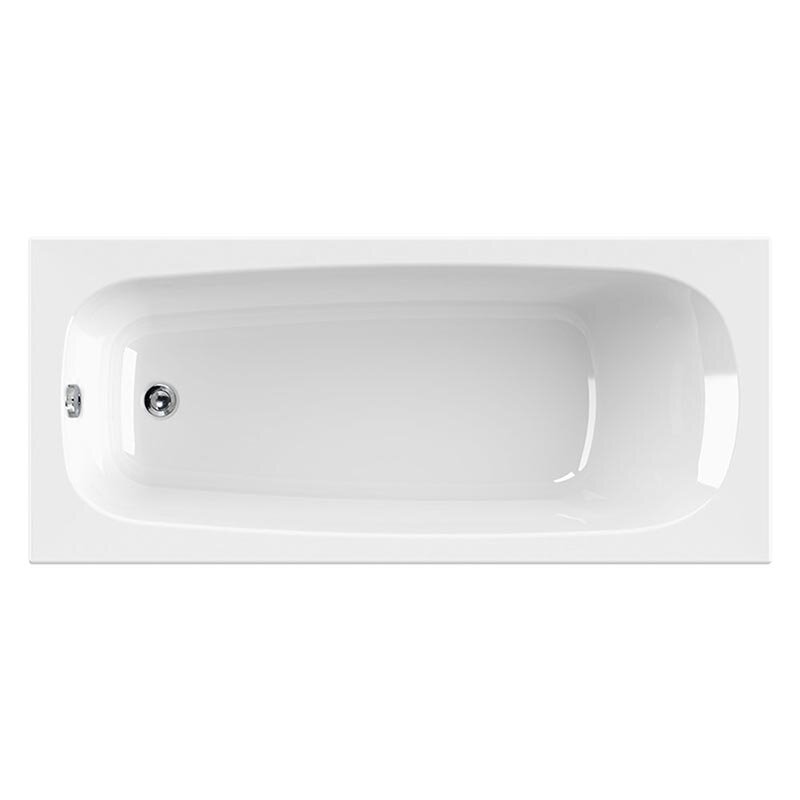Изображение товара Акриловая ванна Cezares ECO-180-80-41-W37 180х80 см белая Италия