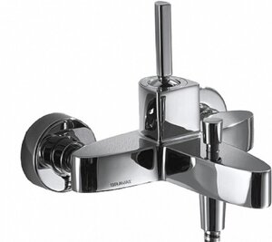 Изображение товара Смеситель Bravat Spring F679113C-01 для ванны, короткий излив