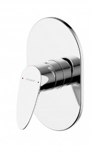 Изображение товара Смеситель Bravat Drop PB84898CP-RUS для душа 1-х функциональный (внешняя часть)