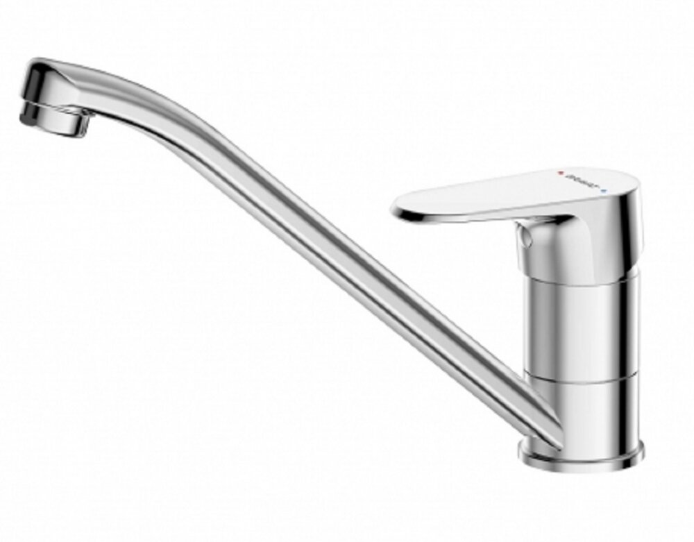 Изображение товара Смеситель Bravat Alfa F7120178CP-2 для кухонной мойки с поворотным изливом