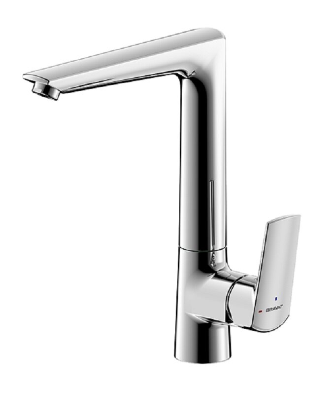 Изображение товара Смеситель Bravat Real F7121179CP для кухонной мойки с поворотным изливом Изображение товара Смеситель Bravat Real F7121179CP для кухонной мойки с поворотным изливом