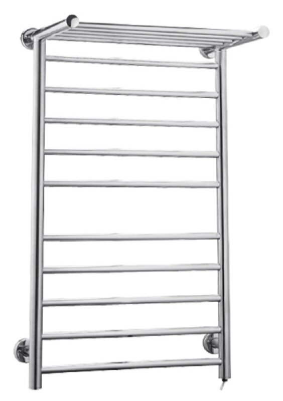 Изображение товара Электрический полотенцесушитель Domoterm Аврора DMT 109-Т5 П10 50 х 90 EK, с полкой, хром