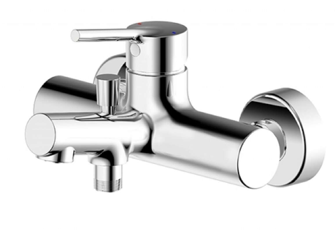 Изображение товара Смеситель Bravat Palace F6172217CP-01-RUS для ванны, короткий излив