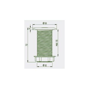 Изображение товара Пневмокнопка InSinkErator 72218 для измельчителя пищевых отходов