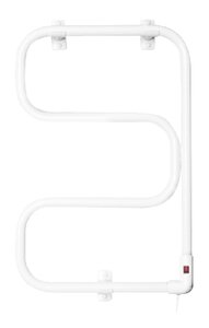 Изображение товара Полотенцесушитель электрический Domoterm E-образный DMT 104-25 40 х 60 EK R, белый