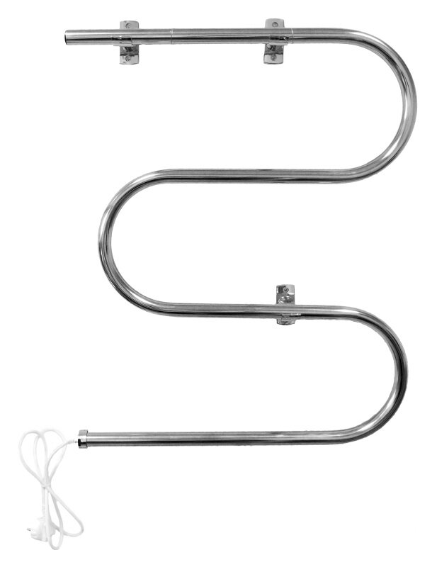 Изображение товара Полотенцесушитель электрический Domoterm M-образный DMT 107-25 60 х 50 EK L/R, хром