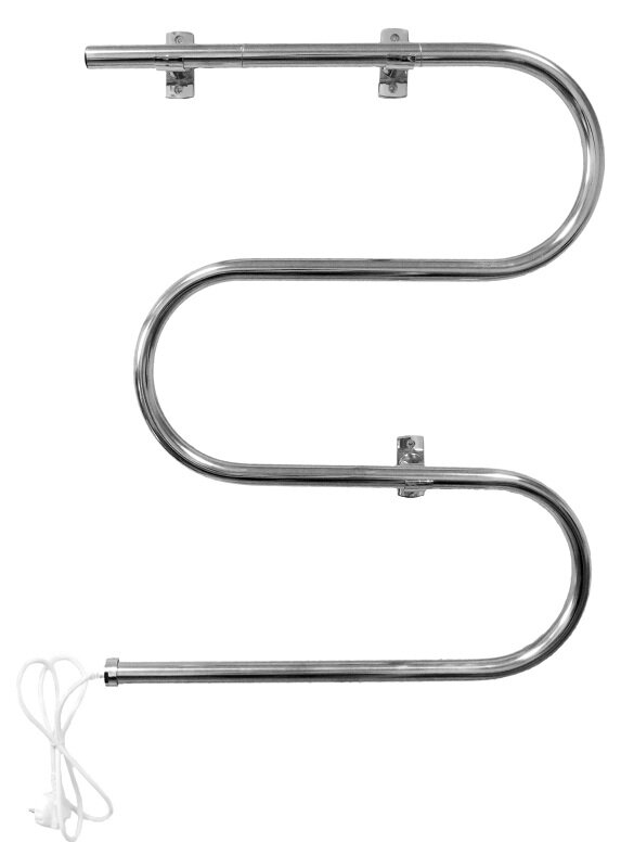 Изображение товара Электрический М-образный полотенцесушитель Domoterm DMT 107-32, нержавеющая сталь, хром