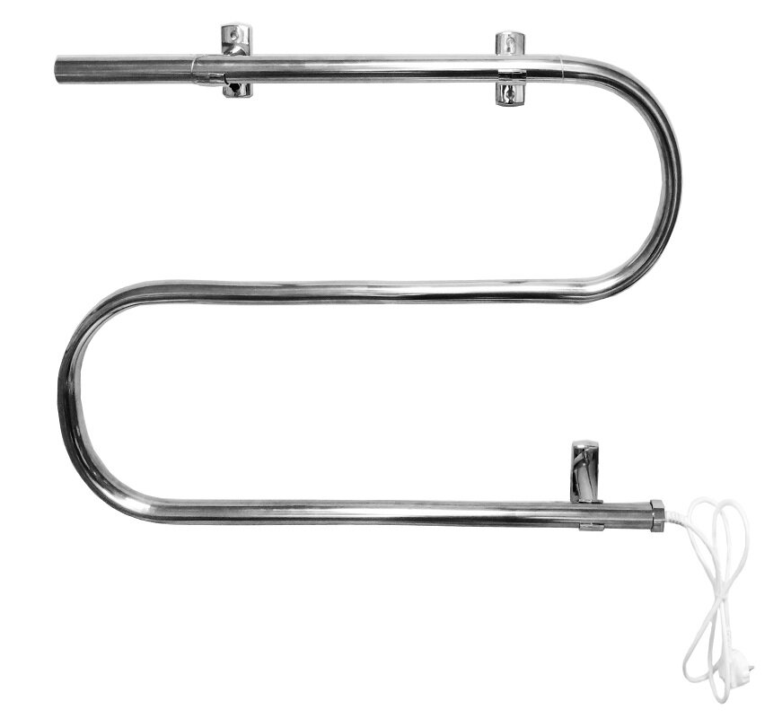 Изображение товара Электрический полотенцесушитель Domoterm DMT 112 42 х 50 EK хром круглого профиля