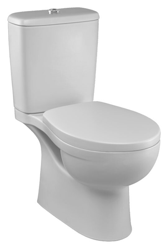 Изображение товара Напольный унитаз Jacob Delafon Patio UJV102-00 безободковый, фарфор, белый, 39 см