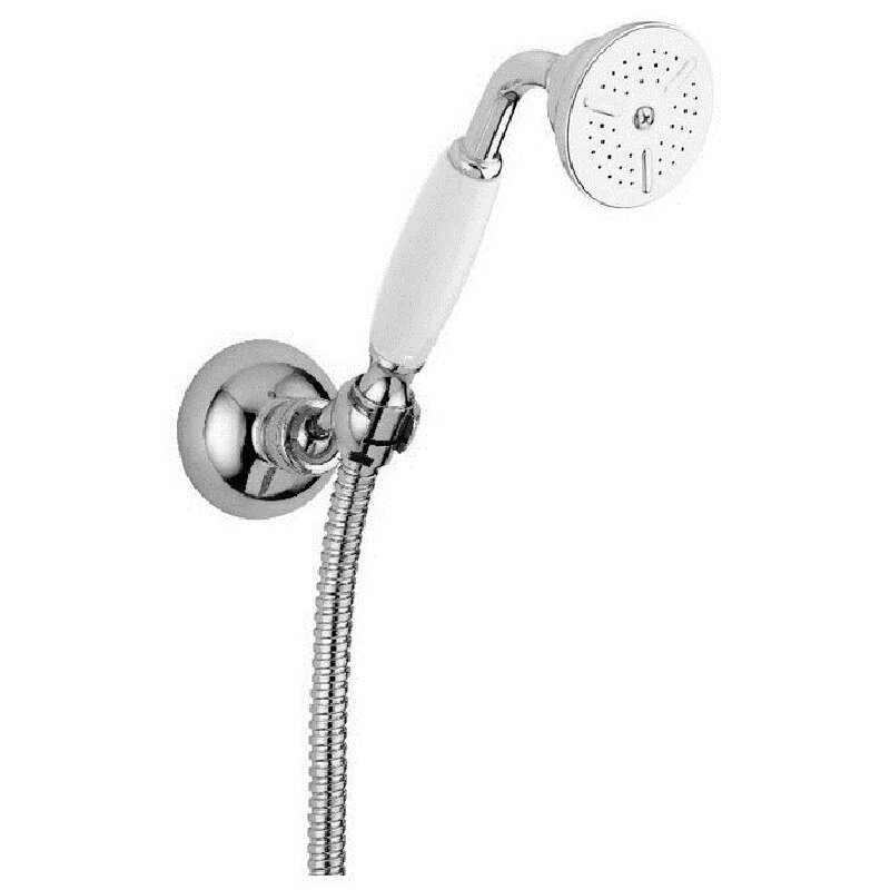 Изображение товара Душевой гарнитур Paffoni Belinda ZDUP035CR, цвет хром, 1 режим струи