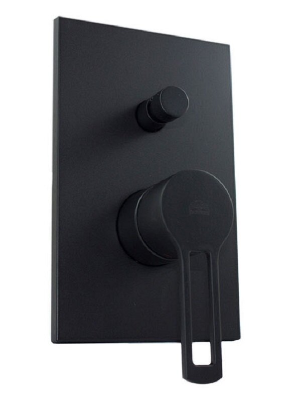 Изображение товара Встраиваемый смеситель для душа Paffoni Ringo RIN015NO/M черный матовый