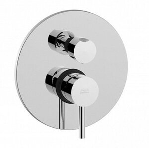 Изображение товара Смеситель Paffoni Light LIG018CR для душа встраиваемый, с внутренней частью, цвет хром