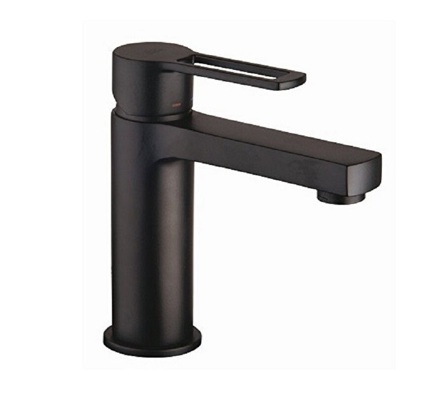 Изображение товара Смеситель для раковины Paffoni Ringo RIN071NO черный матовый Италия