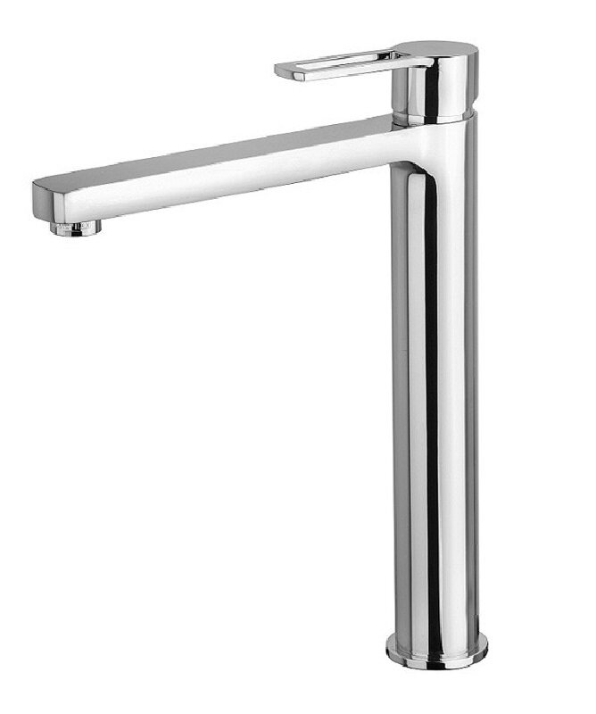 Изображение товара Смеситель Paffoni Ringo RIN081CR для раковины, высокий, без донного клапана, цвет хром