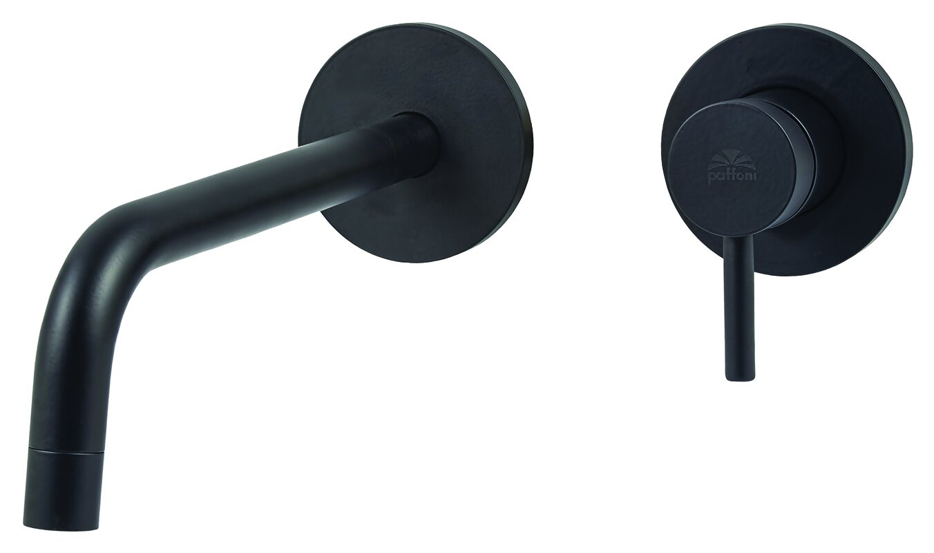 Изображение товара Смеситель для раковины встраиваемый Paffoni Light LIG006NO70 черный матовый