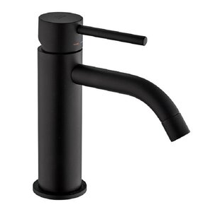 Изображение товара Смеситель для раковины Paffoni Light LIG071NO черный матовый монтаж горизонтальный