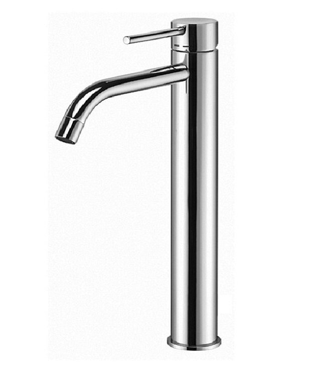 Изображение товара Смеситель Paffoni Light LIG081CR для раковины, высокий, без донного клапана, цвет хром