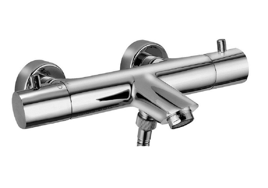 Изображение товара Смеситель Paffoni Light LIQ022CR для ванны термостатический, без душевого гарнитура, цвет хром