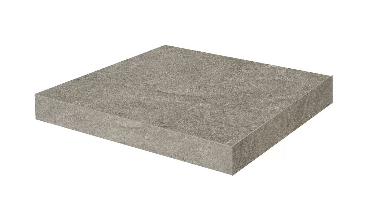 Изображение товара Ступень, керамогранит Kerama Marazzi Портленд KM8080G0021RGCA, 33 x 33 см, угловая, тёмно-бежевый Изображение товара Ступень, керамогранит Kerama Marazzi Портленд KM8080G0021RGCA, 33 x 33 см, угловая, тёмно-бежевый