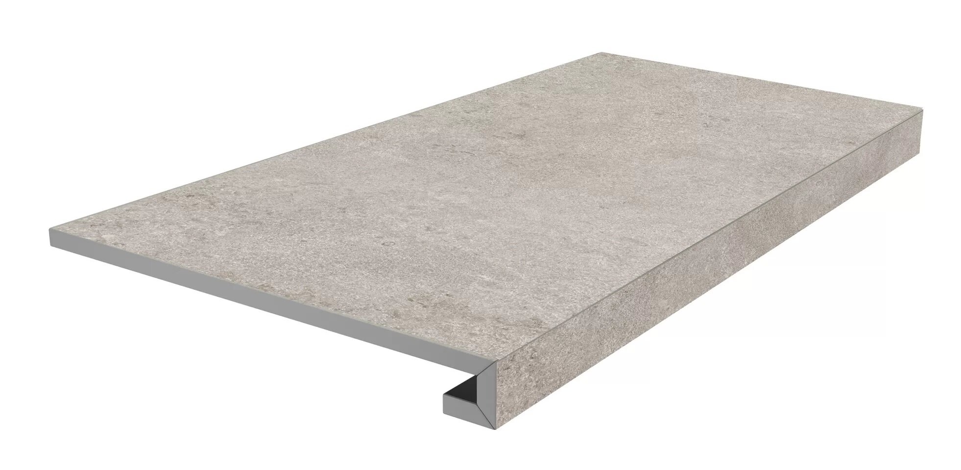 Изображение товара Ступень, керамогранит Kerama Marazzi Портленд KM8080G0031RGCF, 33 x 80 см, фронтальная, светло-серый Изображение товара Ступень, керамогранит Kerama Marazzi Портленд KM8080G0031RGCF, 33 x 80 см, фронтальная, светло-серый