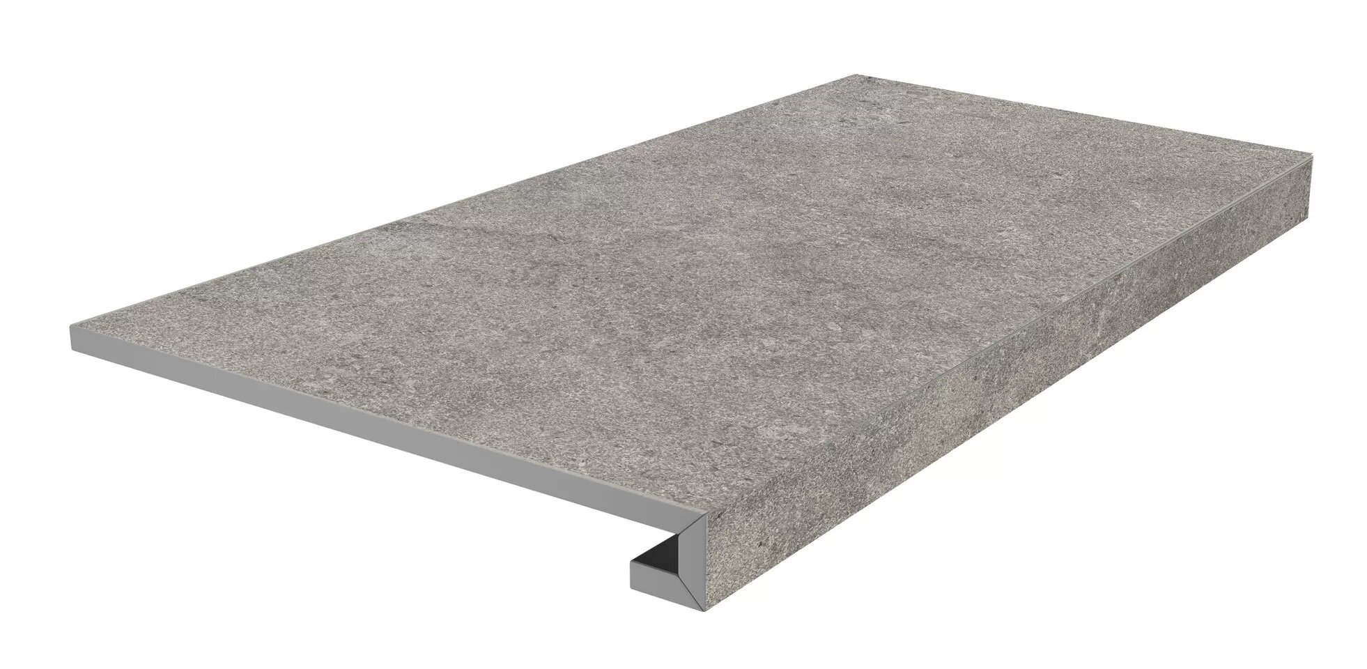 Изображение товара Ступень, керамогранит Kerama Marazzi Портленд KM8080G0041RGCF, 33 x 80 см, фронтальная, серый Изображение товара Ступень, керамогранит Kerama Marazzi Портленд KM8080G0041RGCF, 33 x 80 см, фронтальная, серый