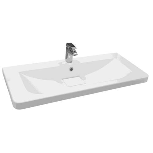 Изображение товара Раковина Акватон Шерилл 105 см белая с переливом