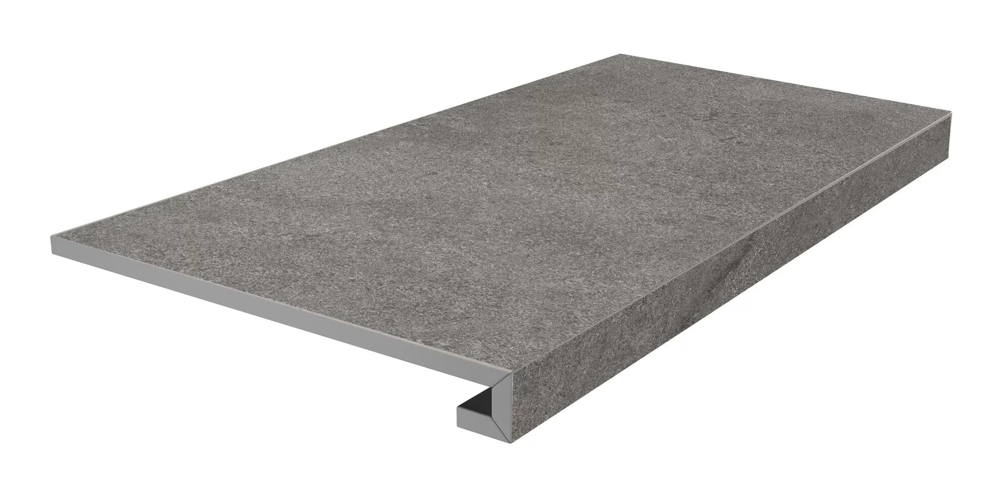 Изображение товара Ступень, керамогранит Kerama Marazzi Портленд KM8080G0051RGCF, 33 x 80 см, фронтальная, тёмно-серый Изображение товара Ступень, керамогранит Kerama Marazzi Портленд KM8080G0051RGCF, 33 x 80 см, фронтальная, тёмно-серый