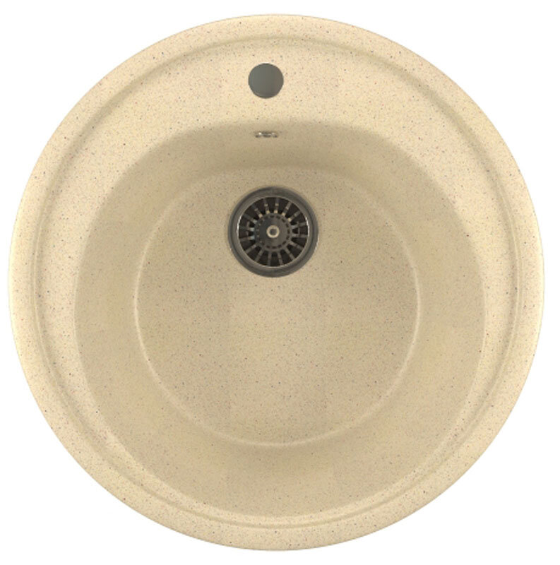 Изображение товара Кухонная мойка Mixline ML-GM11 328 врезная бежевый 50.5х50.5х18 см Изображение товара Кухонная мойка Mixline ML-GM11 328 врезная бежевый 50.5х50.5х18 см