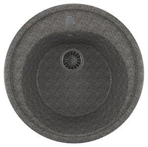 Изображение товара Кухонная мойка Mixline ML-GM11 50.5 х 50.5 см искусственный камень темно-серый