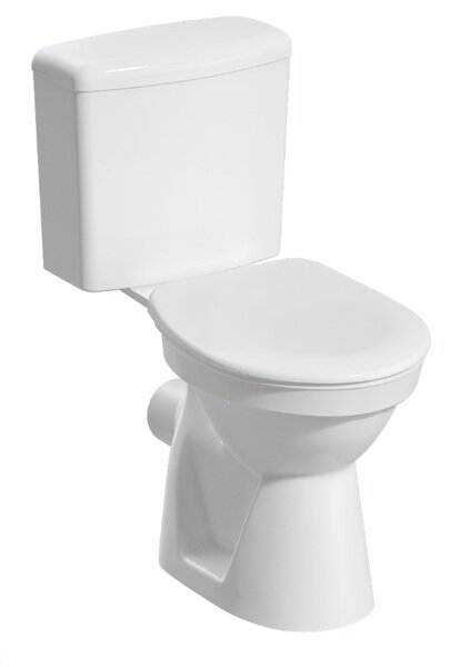 Изображение товара Напольный унитаз Vitra Norm 9823B099-7204 белый овальный двухрежимный