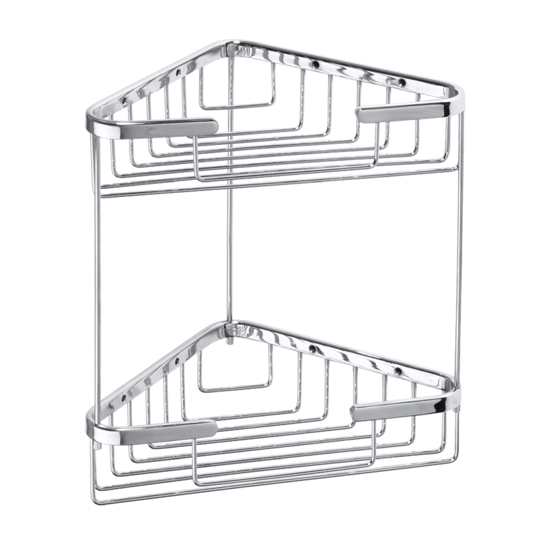 Изображение товара Полка Bemeta Cytro 102308132, 26 см, угловая, хром