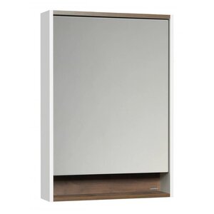 Изображение товара Зеркало-шкаф Aquaton Капри 1A230302KPDB0 60 x 85 см с подсветкой, цвет таксония темная